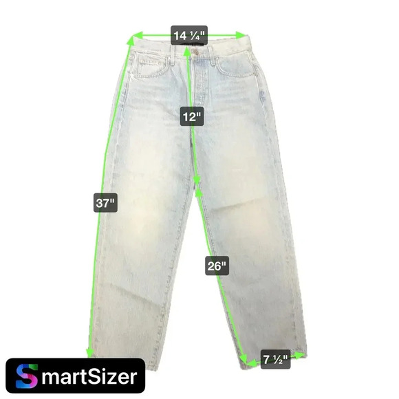 New Veronica Beard Jeans  Blake Crop Classic Straight High Rise Jeans Women's 27 - Picture 10 of 11